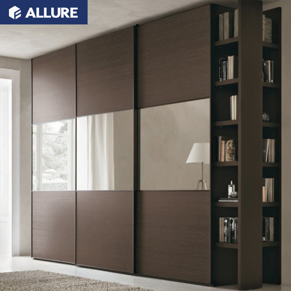 Allure Modern Metal Pallet Wood Home Furniture Customized Wardrobe Closet Wardrobes Bedroom Wooden Dress Bedroom Cabinet Bedroom