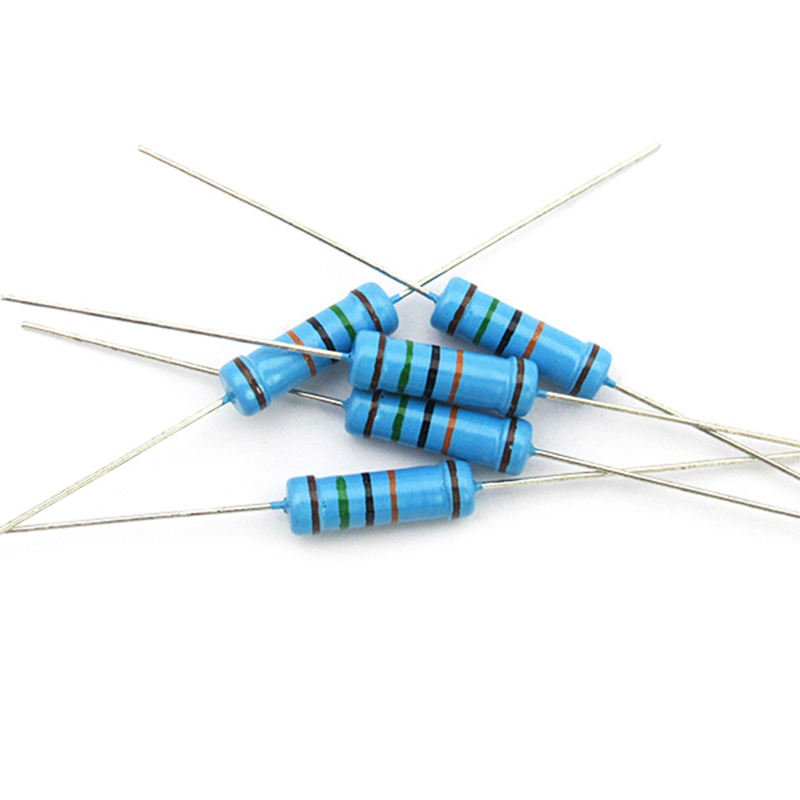 INKSON 100pcs/set 2W 1R 4.7R 51R 47K 100R 120R 200R 220R 330R 470R 510R 1K Ohm Metal Film Resistor