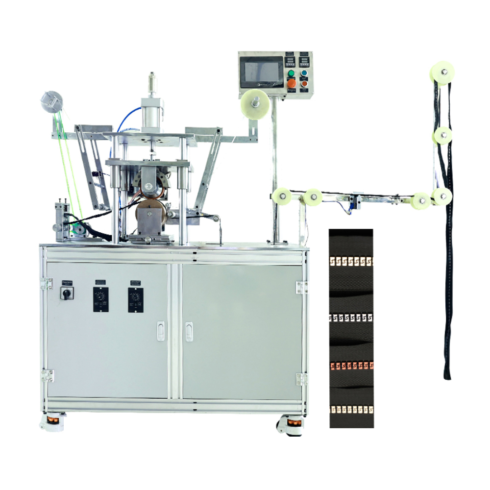 High quality fast speed zipper and slider making machine QLQ automatic plastic zipper shiny film sealing machine