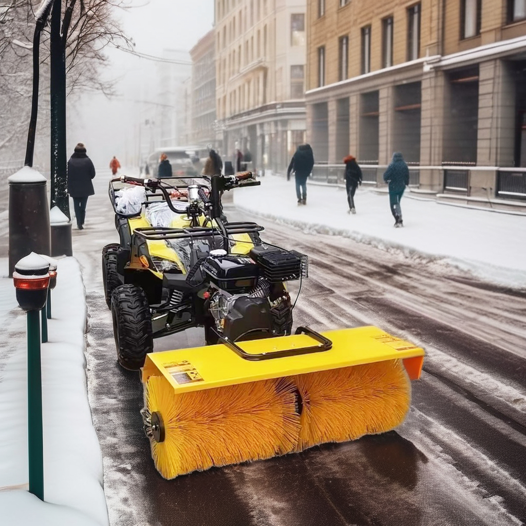 Hot sale Chinese engine quad snow blower snow thrower front mounted snow throwers