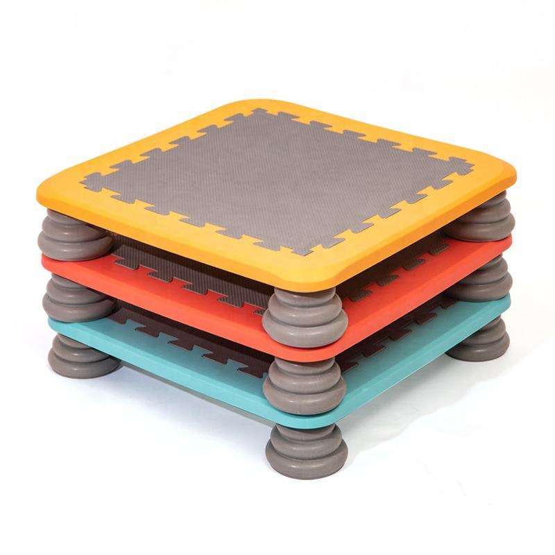 Sensory Toys for Autistic Children,Kids Jumping Trampolines Sensory Toys Baby Springboard Sensory Integration Training Equipment