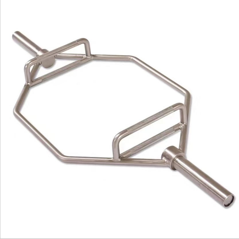 fitness equipment weight lifting hex barbell bar