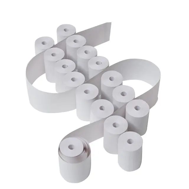 Factory direct sales atm thermal paper roll 57x40mm 80x70mm size customized