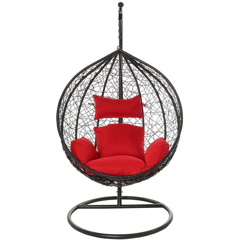 Outdoor egg chair hanging egg rattan indoor hanging chair swing chair
