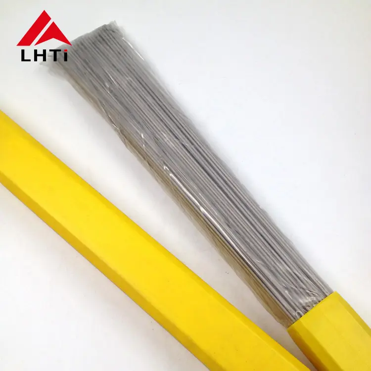 Gr12  Dia 0.5mm 0.8mm Titanium Welding Rod Price Per kg Ti Filler Wire In Stock