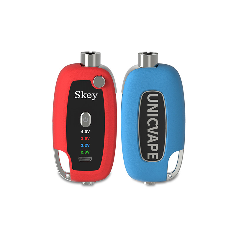 2021 fashion impact mini key fob vape 510 thread vape battery with micro usb charger