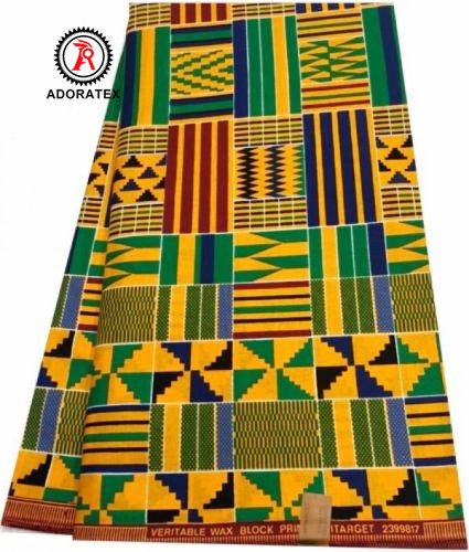 Горячая продажа полиэфирной ткани Анкары адрес ткани kente африканская ткань