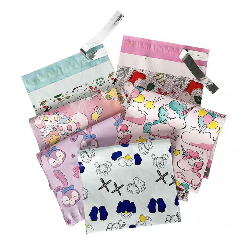 Biodegradable Polymailer Packaging Bags, Custom, Full Color, Eco Friendly, Poly Mailer для Clothing, 2022 New