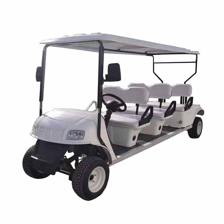 Custom Golf Carts 8 Passenger Electric Sightseeing Car