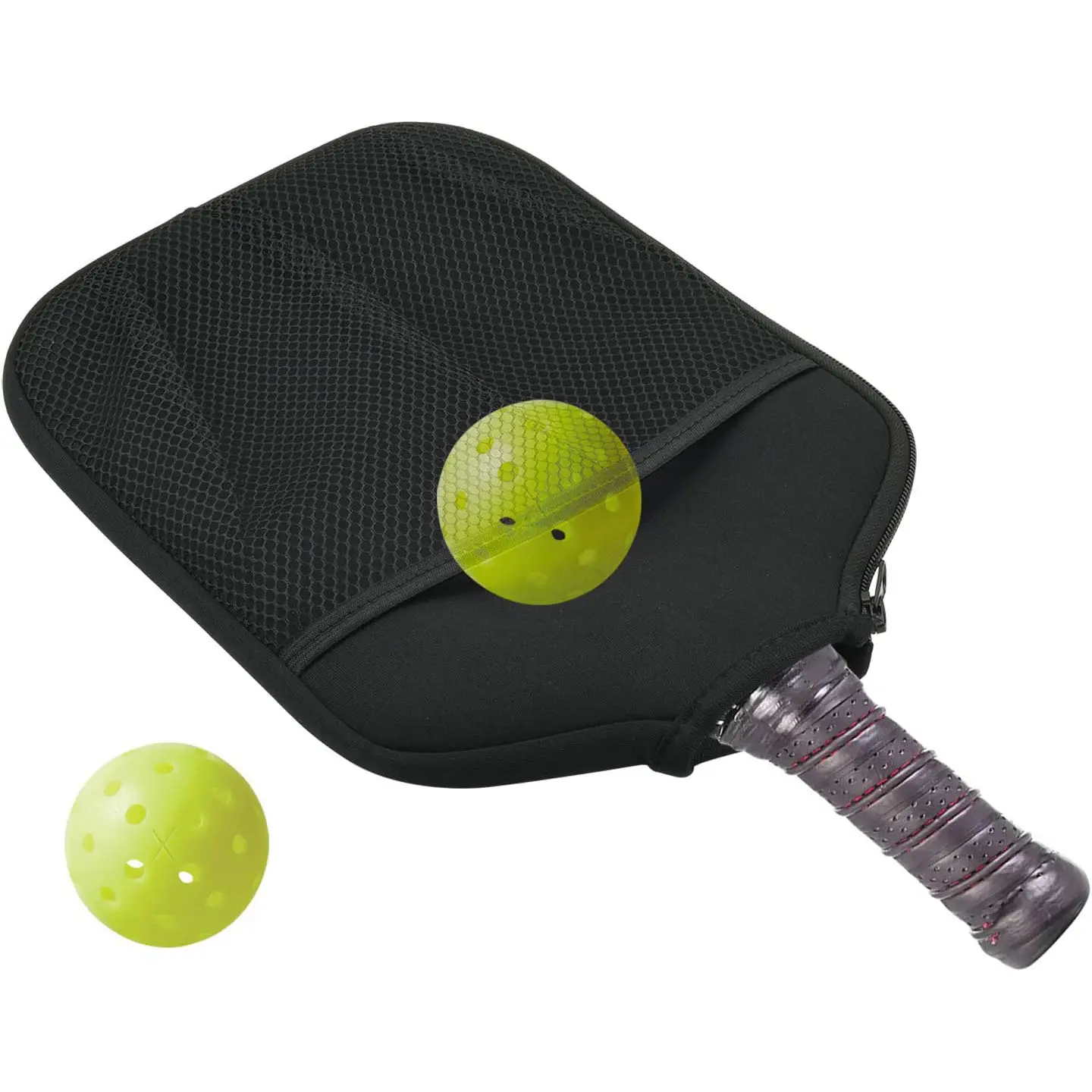 Custom Logo High Quality Pickle Ball Accessories Pickleball Paddle Racket Cover Bag