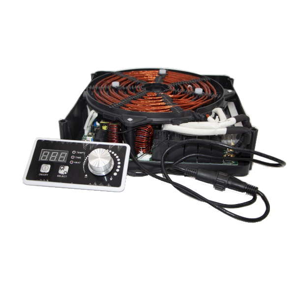 Full Set 3500w Induction Cooker Coil Circuit Board Plastic Glass Display Box Induction Cooker Spare Parts