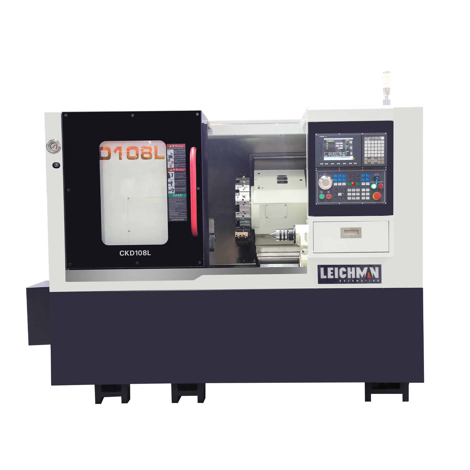 Leichman дешевая заводская цена CKD108L CNC Live Tooling японский токарный станок с живой башней cnc
