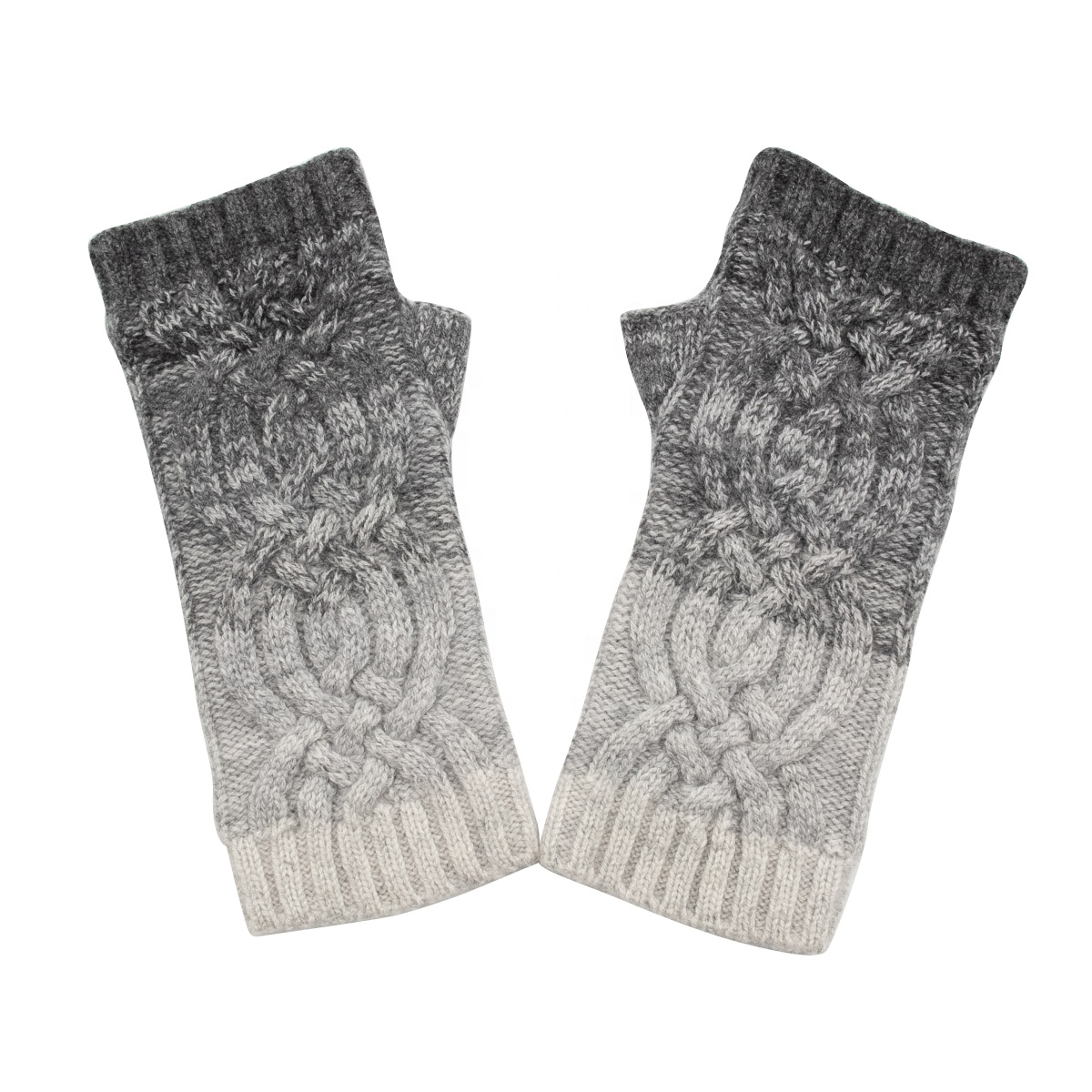 High Quality Winter Warm Fingerless Gloves Women Fashion Cashmere Knitted Gloves
