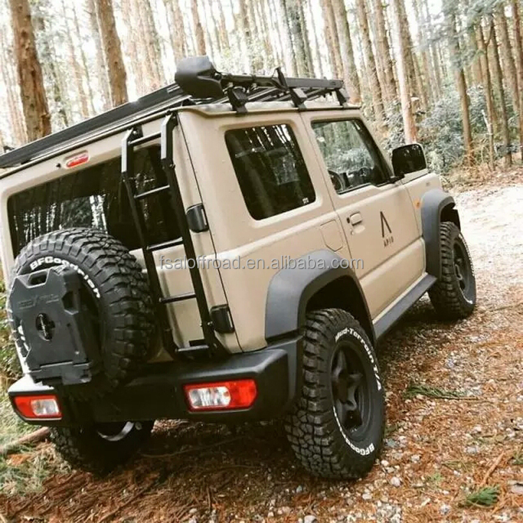 2019-2021 Jimny Аксессуары Алюминиевая задняя лестница Jimny JB64 JB74