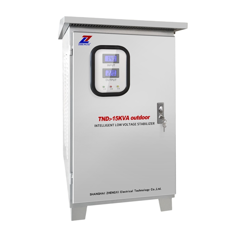 TND3-15KVA однофазный уличный водонепроницаемый Интеллектуальный домашний Сервопривод переменного тока автоматический стабилизатор напряжения 240 В