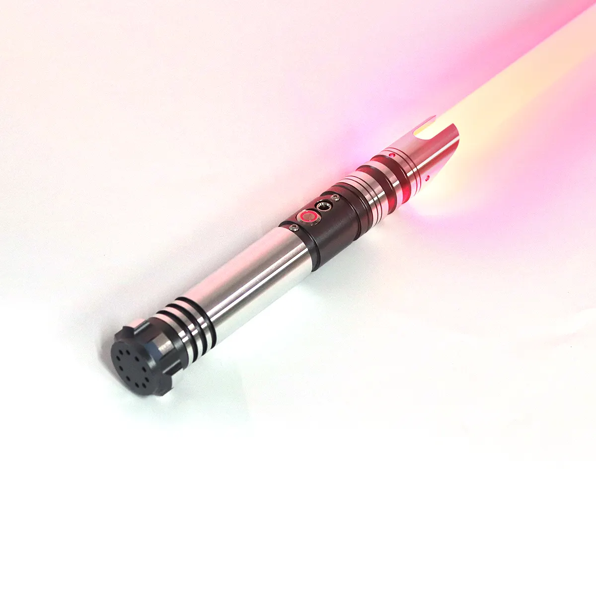LGT Saberstudio Lightsaber Jedi Sith Key Kylo Ren Cross Saber Rechargeable Color Changing Lock up Metal Handle Sword