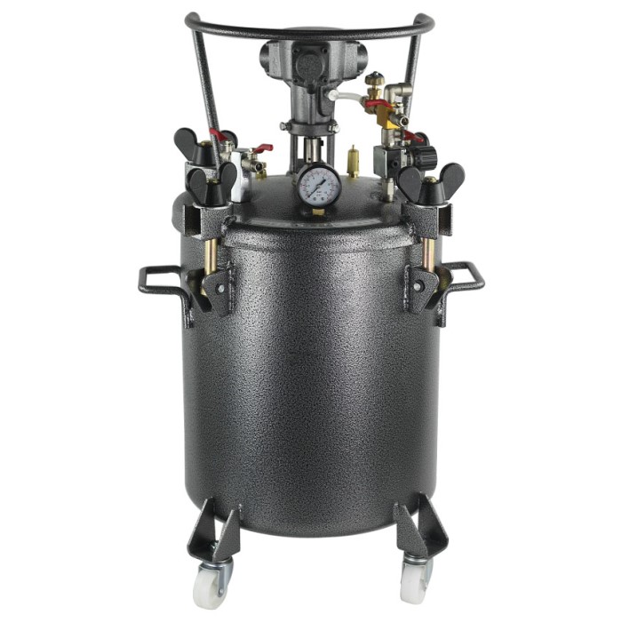 DP-6412A с функцией автоматического распыления краски бака давления для воздушного фильтра-мешалка пневматическое нажимное горшок бак
