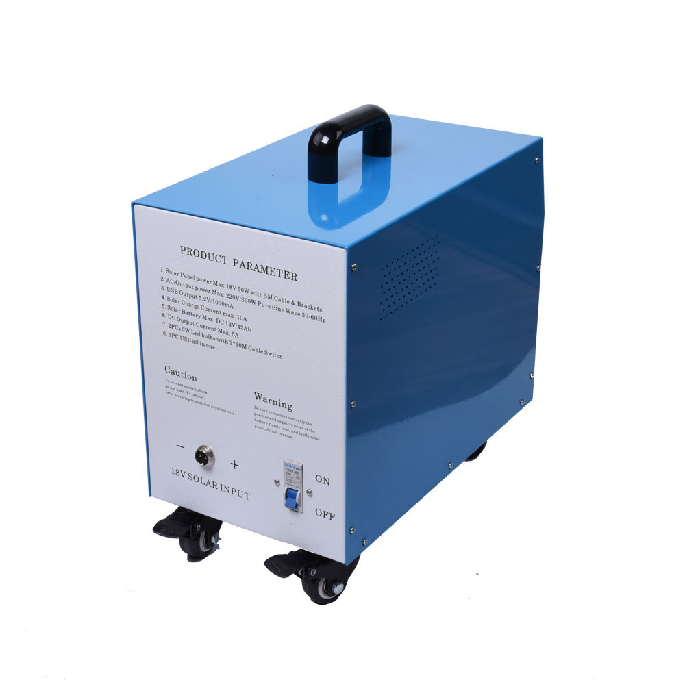 inverter solar power system family/factory/warehouse light 60W Solar power Bank solar energy power system