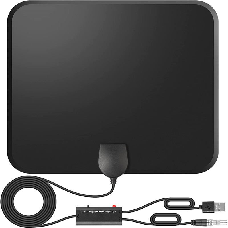 Усиленная HD цифровая ТВ антенна с длинной поддержкой 4K 1080p Fire TV Stick-внутренний смарт-переключатель Усилитель сигнала Усилитель
