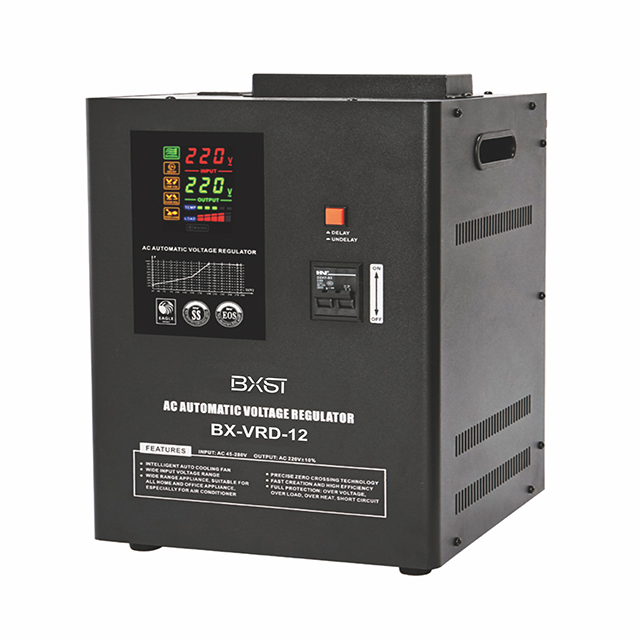 BX-VRD12 15KVA автоматический легко установить стабилизатор напряжения переменного тока Регулируемый 3 фазы автоматический переключатель напряжения