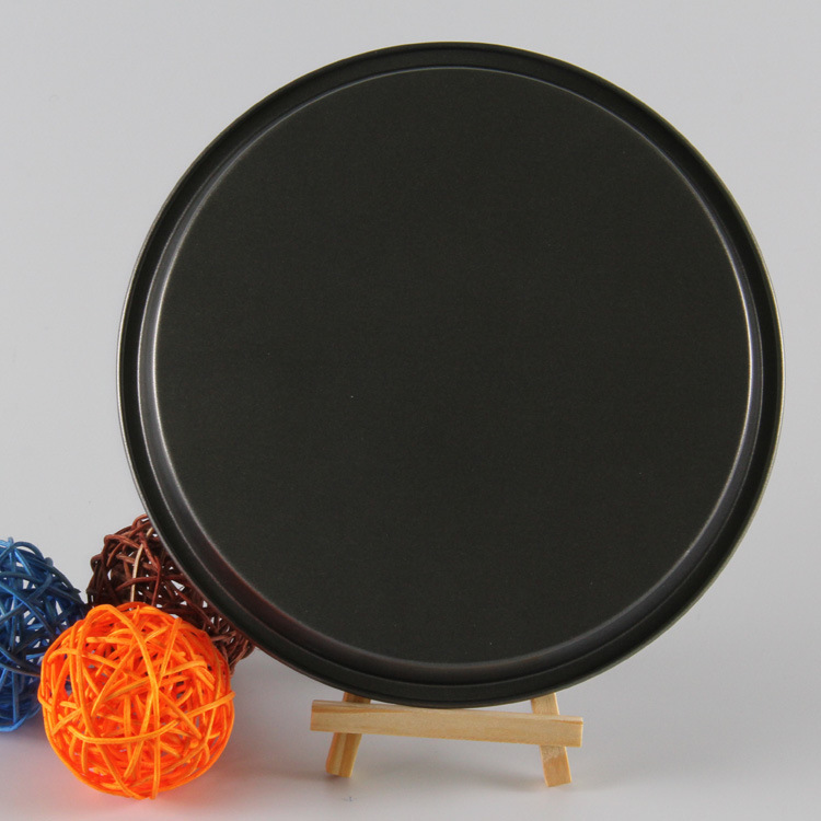 Baking Tray Non Stick Carbon Steel Set, Round Cookie Baking Tray Set, Deep Oven Carbon Steel Baking Tray Baking Set