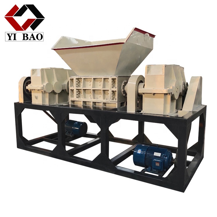 industrial shredder two shaft shredder copper cable shredder machine
