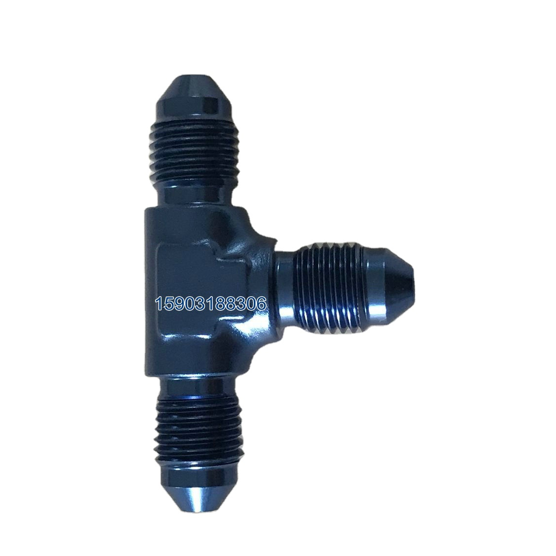 Performance Aluminum Alloy 3AN Fuel Oil Water Line Male AN Flare UNION T-piece Tee Hose Fitting Adapter