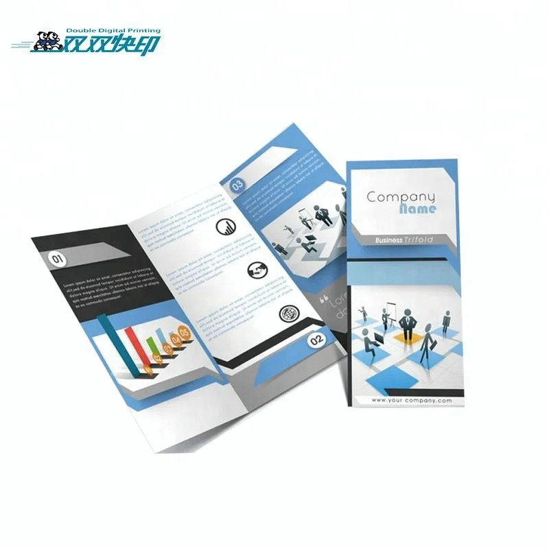 Instruction Manual Printed Promotional Folded Flyer Leaflet Brochure Pamphlet With Custom Printing