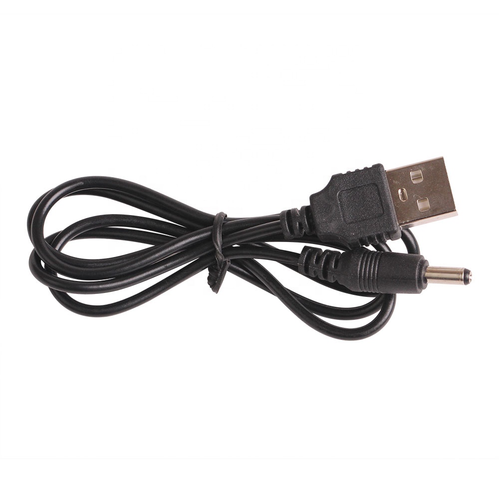 60 см DC3.5 мм USB к DC 3,5 мм кабель питания Usb A штекер к 3,5 разъем 5 в адаптер зарядного устройства