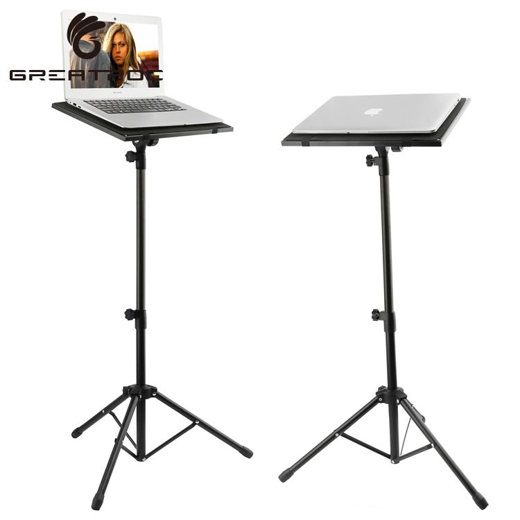 Great Roc Amazon popular portable DJ equipment holder mount height adjustable projector stand foldable laptop projector tripod