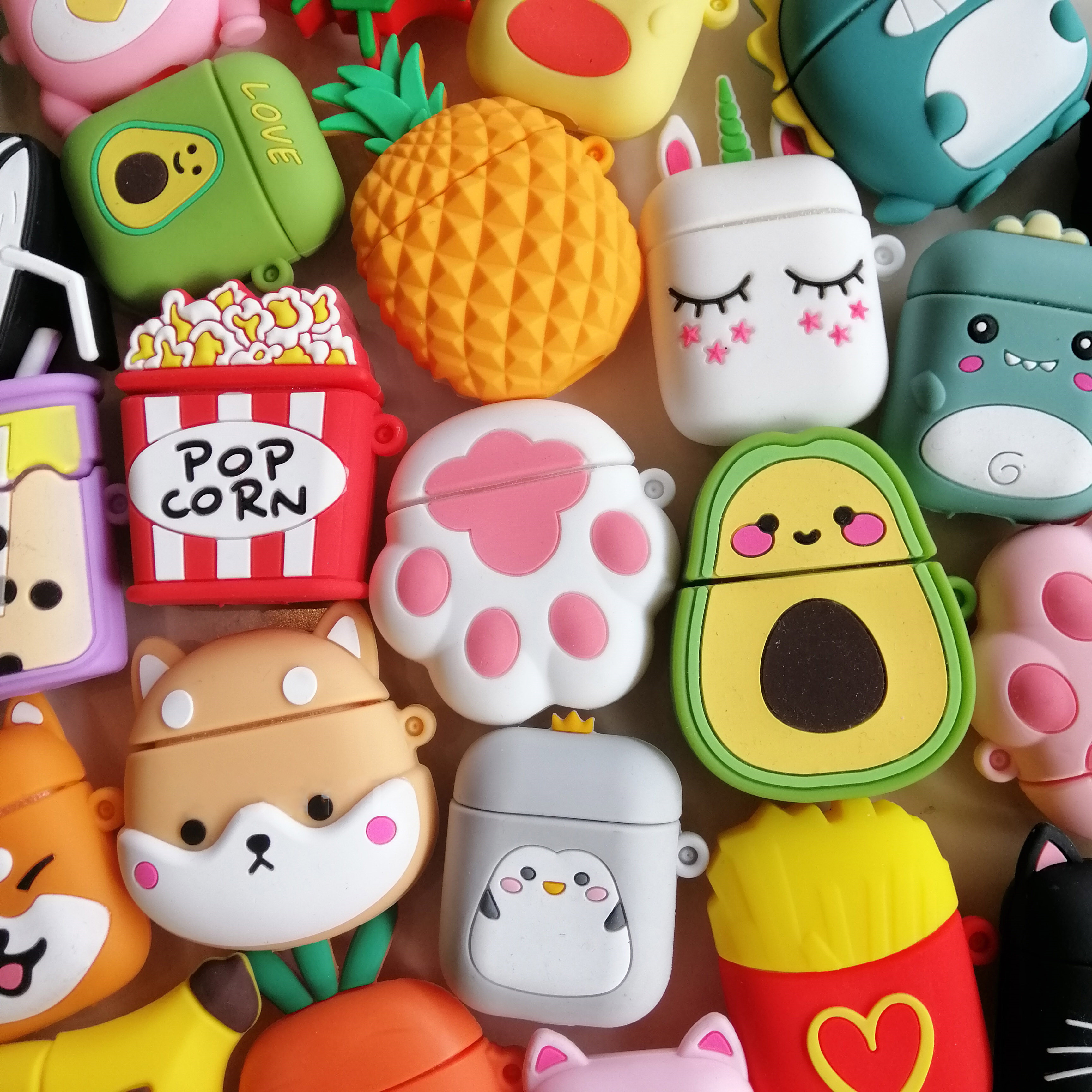 200 + Стильный 3D мультяшный чехол для Airpods Pro, милые пользовательские чехлы для наушников, аксессуары с силиконовым чехлом для Airpods