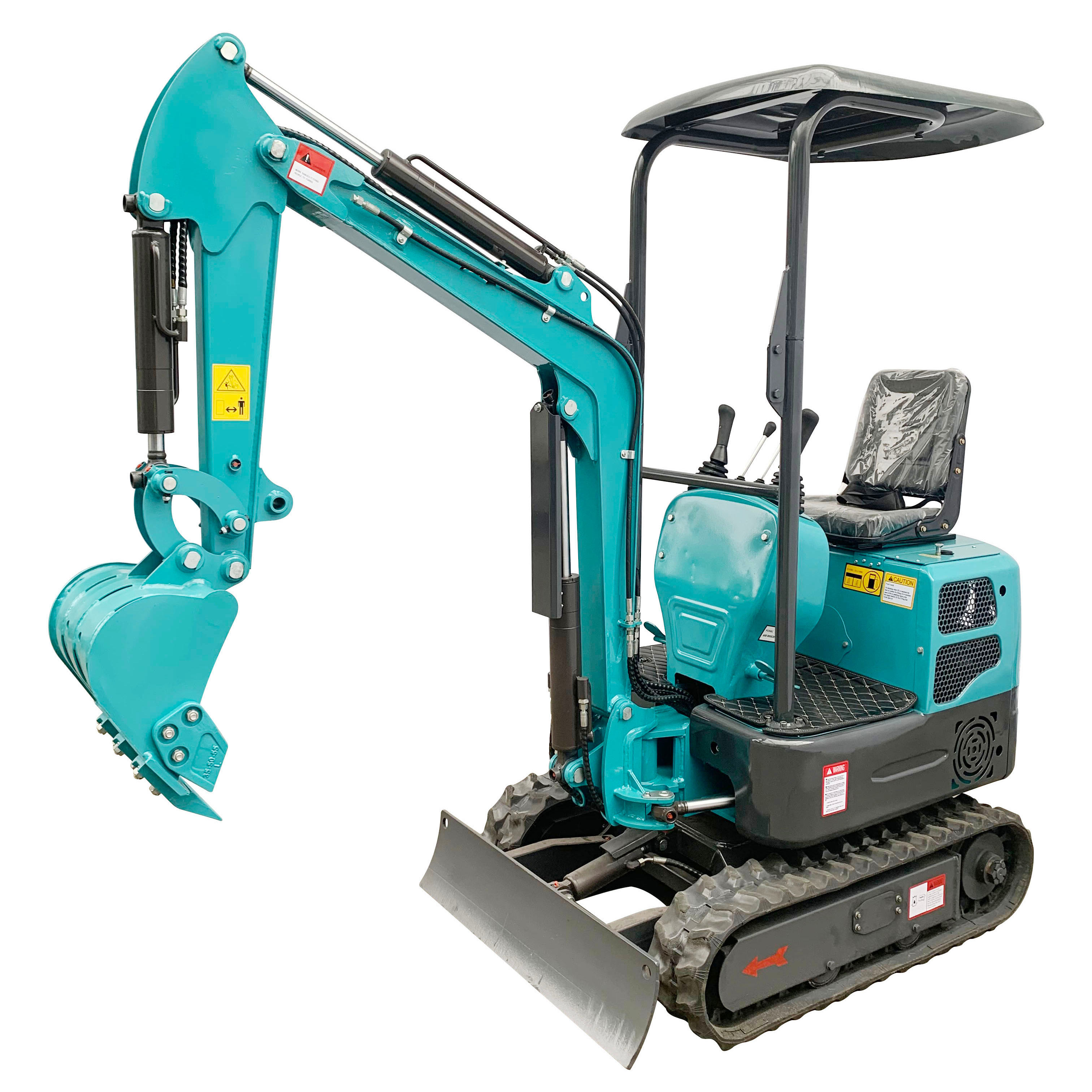 1 ton mini crawler  Single cylinder air cooled diesel engine excavator ELCX11A