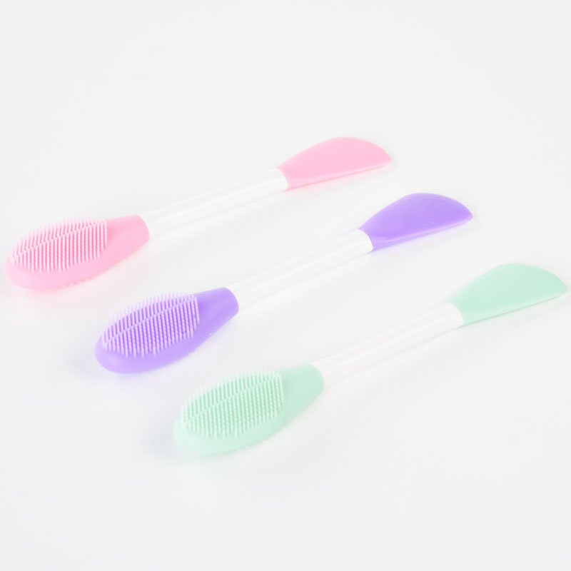 HYRI multifunction silicone facial cleaning care makeup massage brush face mask brush