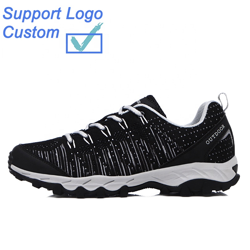 Hiking Shoes custom designed shoes Men High-Traction Low-top Walking Shoes Breathable Sneakers for Outdoor Trekking Traveling