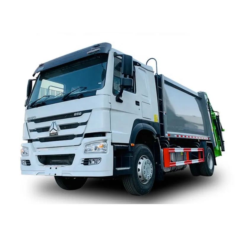 HOWO Brand 4x2 Domestic Waste Collection Compacted Garbage Truck