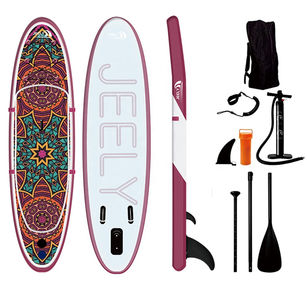 Customize Colors 10ft Reinforcement Stand UP Paddle Board Inflatable SUP Paddle Board