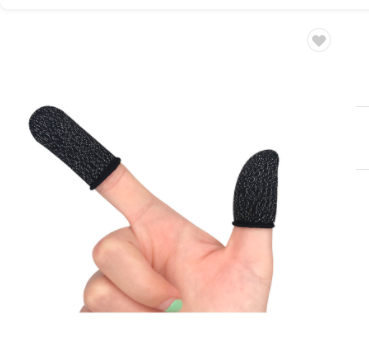 mobile phone game controller fiber conductive finger touch screen for games wasp feelers