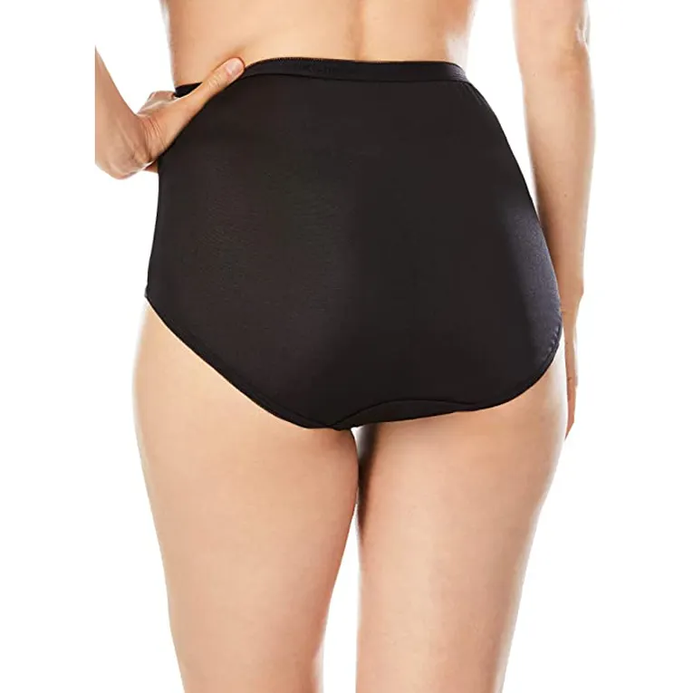 Timtex Women's Panties Nylon New Style Girl Plus Size Briefs