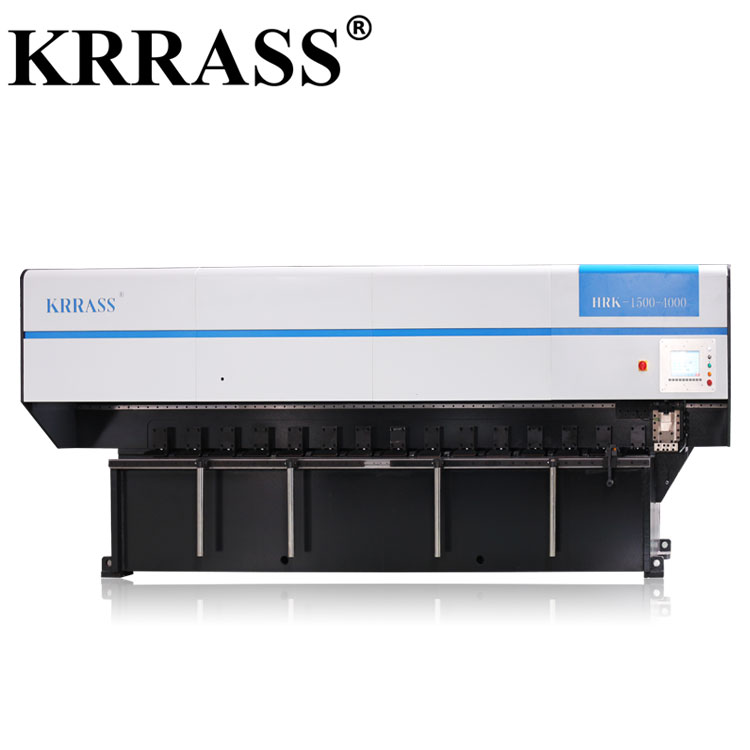 HRK 1250*3000 Vertical Metal V Grooveing machine for elevators and lobby V- Grooved panels, architrave and trim