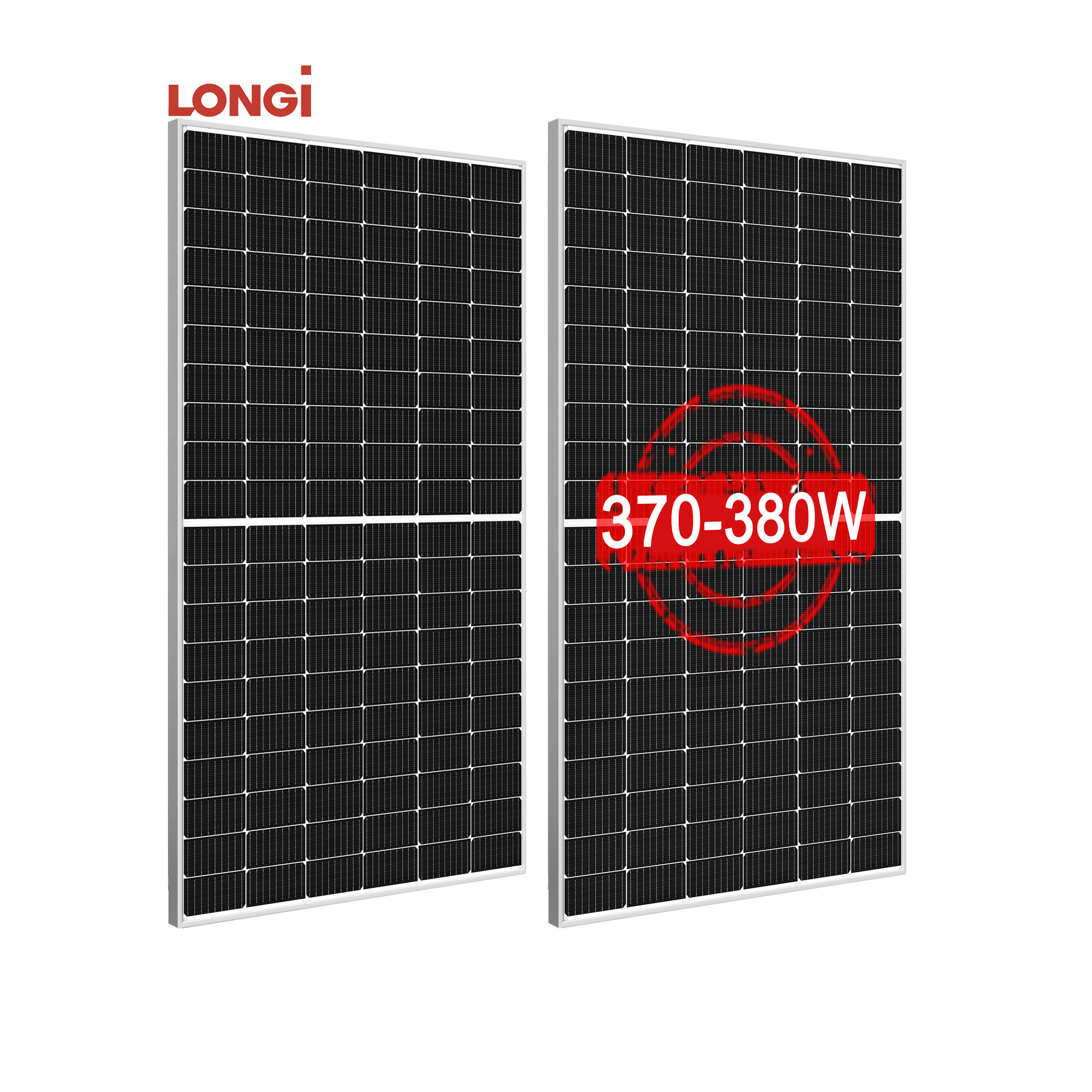 DJSC 375w 380w 455w LONGi Home 450w 460w Panel Solar Panels 550w Monocrystalline