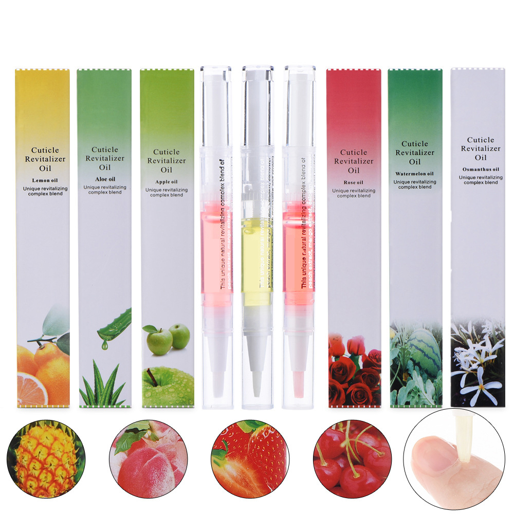 High Quality 15 Different Flavors Care Nail Cuticle Revitalizer Oil Pen For Finger skin Care pen Nail Nutrition Pen