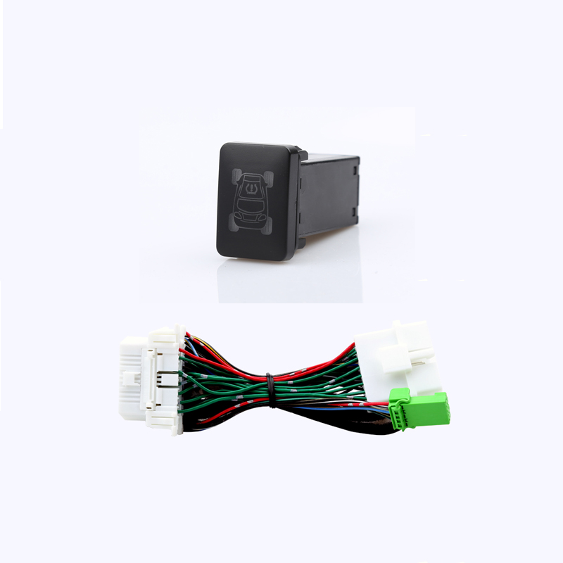 Tire Pressure Monitor OBD TPMS Auto Alarm Door Lock Function Unit For Toyota Prado 2017 Siena 2015 RAV4 Camry 2012-2017