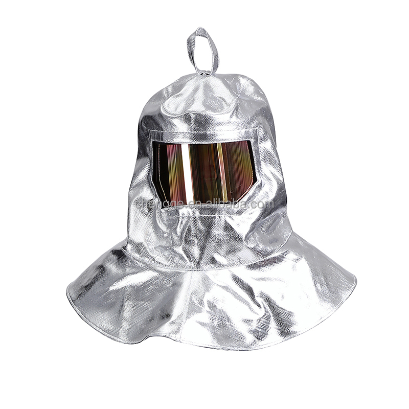 Aluminized Hood for a Person