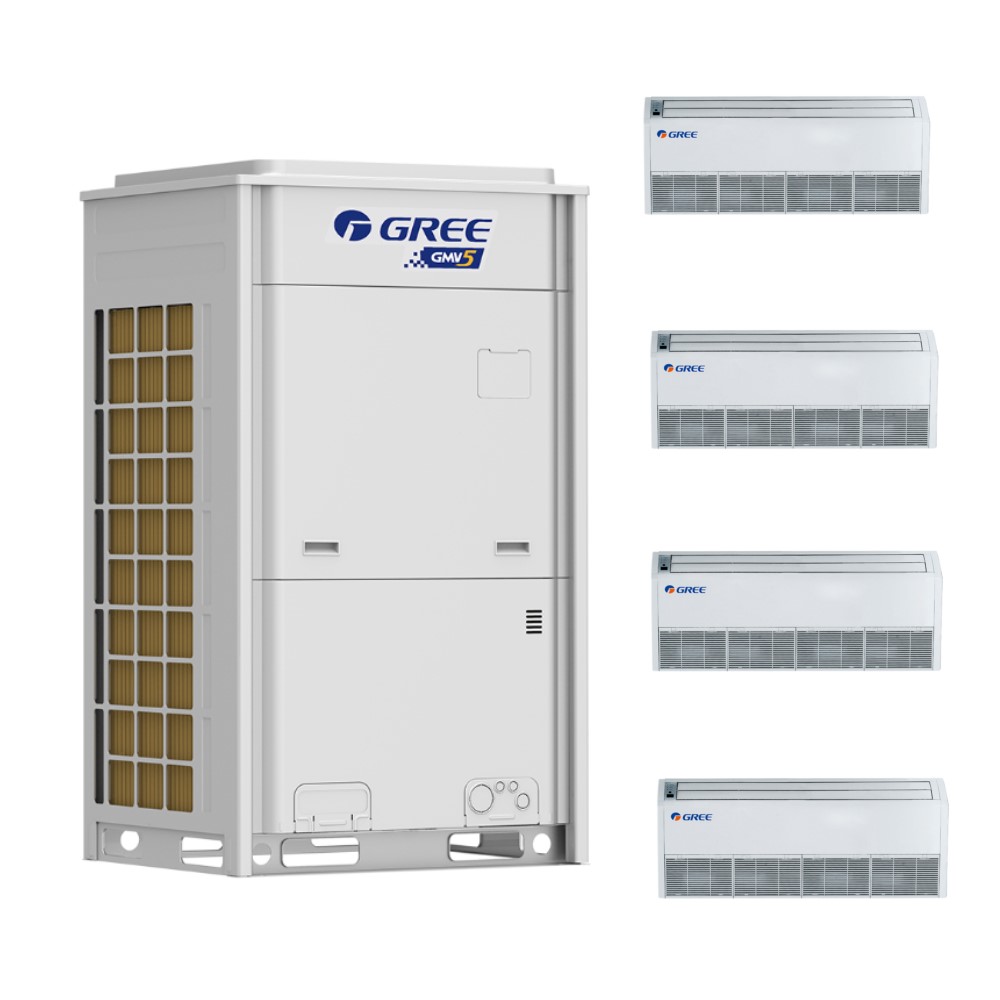 Наружный и внутренний блок системы переменного тока HVAC, Инвертор VRF, коммерческий центральный кондиционер