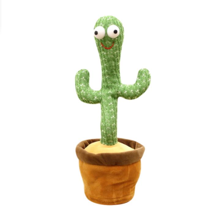 Amazon Swing Cactus Plant Peluche Mexican Plush Toy Shaking Toys Recording Electric Doll Repeat Talking Singing Dancing Cactus