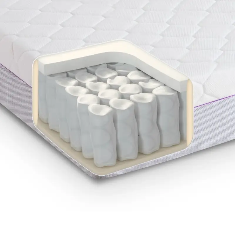 High Quality Compressed Roll Up Bed Mattress In A Box Massage Single Hotel Spring Coil Mattress