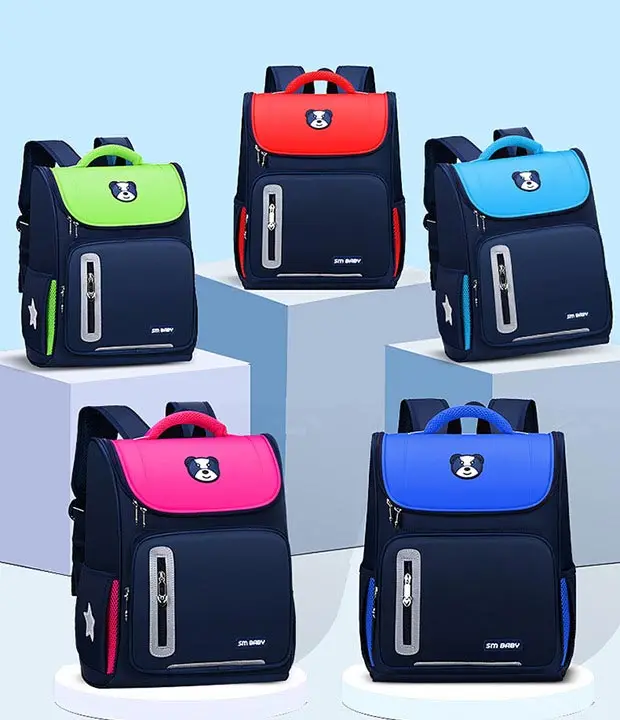 Customize logo new arrives school backpack cute children boy girls waterproof nylon backpack School Bags