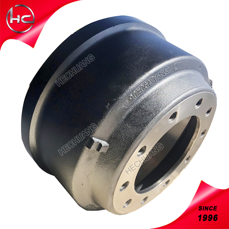 Heavy duty semi trailer brake drum