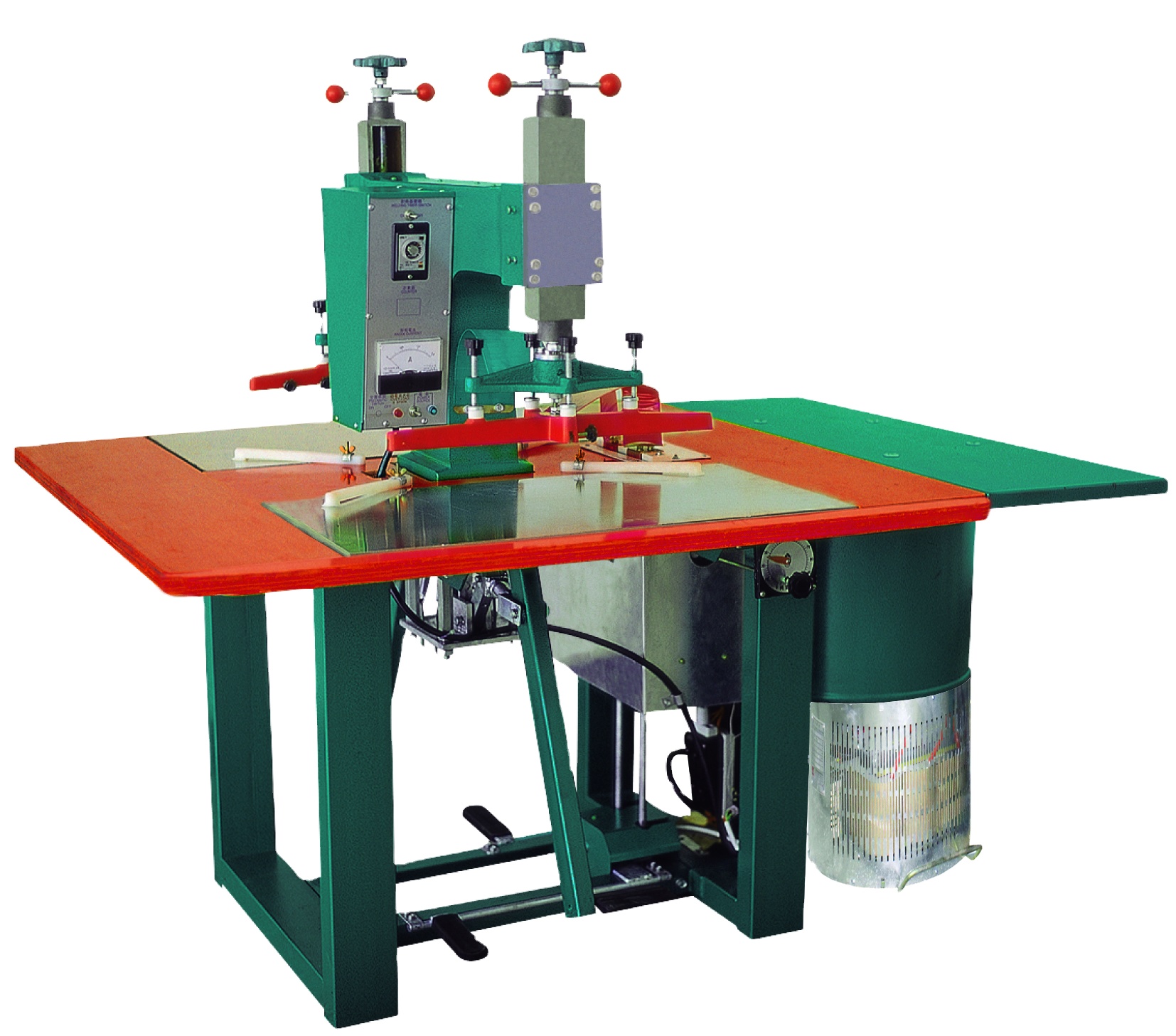Double head high frequency plastic welding machine hf welding machine fabric welding machine for PVC bag making