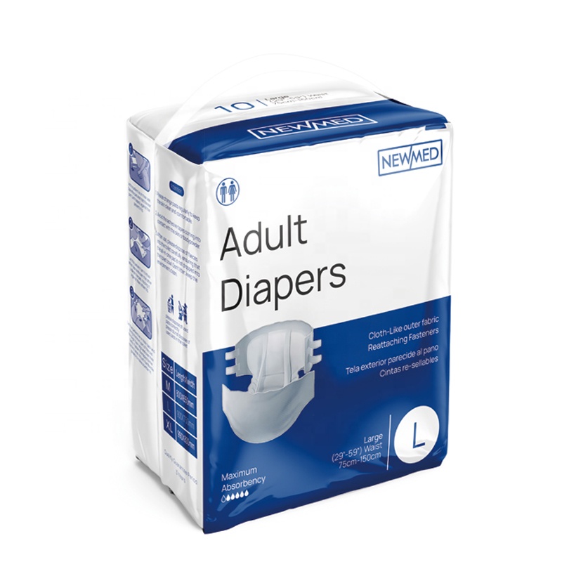 Factory wholesale high ultra thin high quality disposable adult diaper for old men